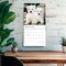 Puppy Pals | 2026 12 x 24 Inch (Hanging) Monthly Square Wall Calendar | Foil Stamped Cover